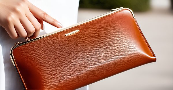 Pochette en cuir pour femme : élégance et praticité garanties