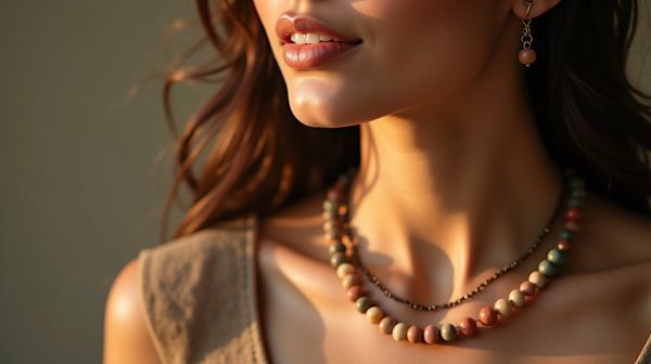 Valoriser votre style avec un collier en pierre naturelle